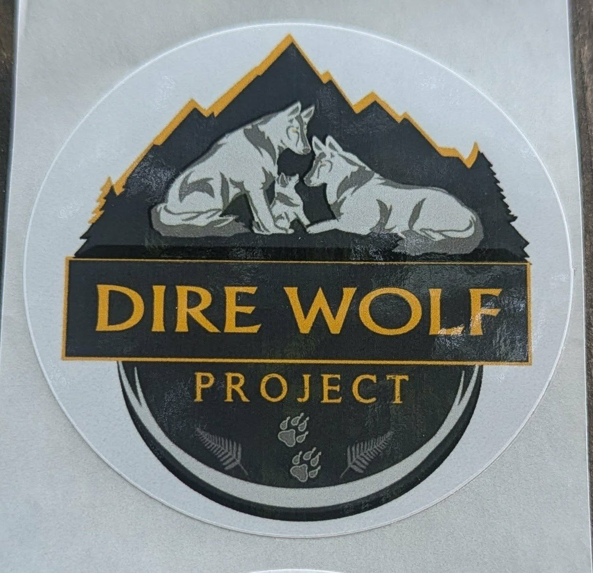 Dire Wolf Project™ Logo Sticker Pack
