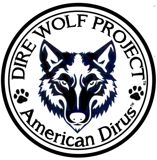 Dire Wolf Project™ - Round Vinyl Decal