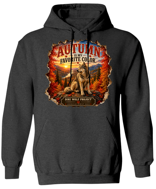 "Autumn is my Favorite Color" T-shirt Design