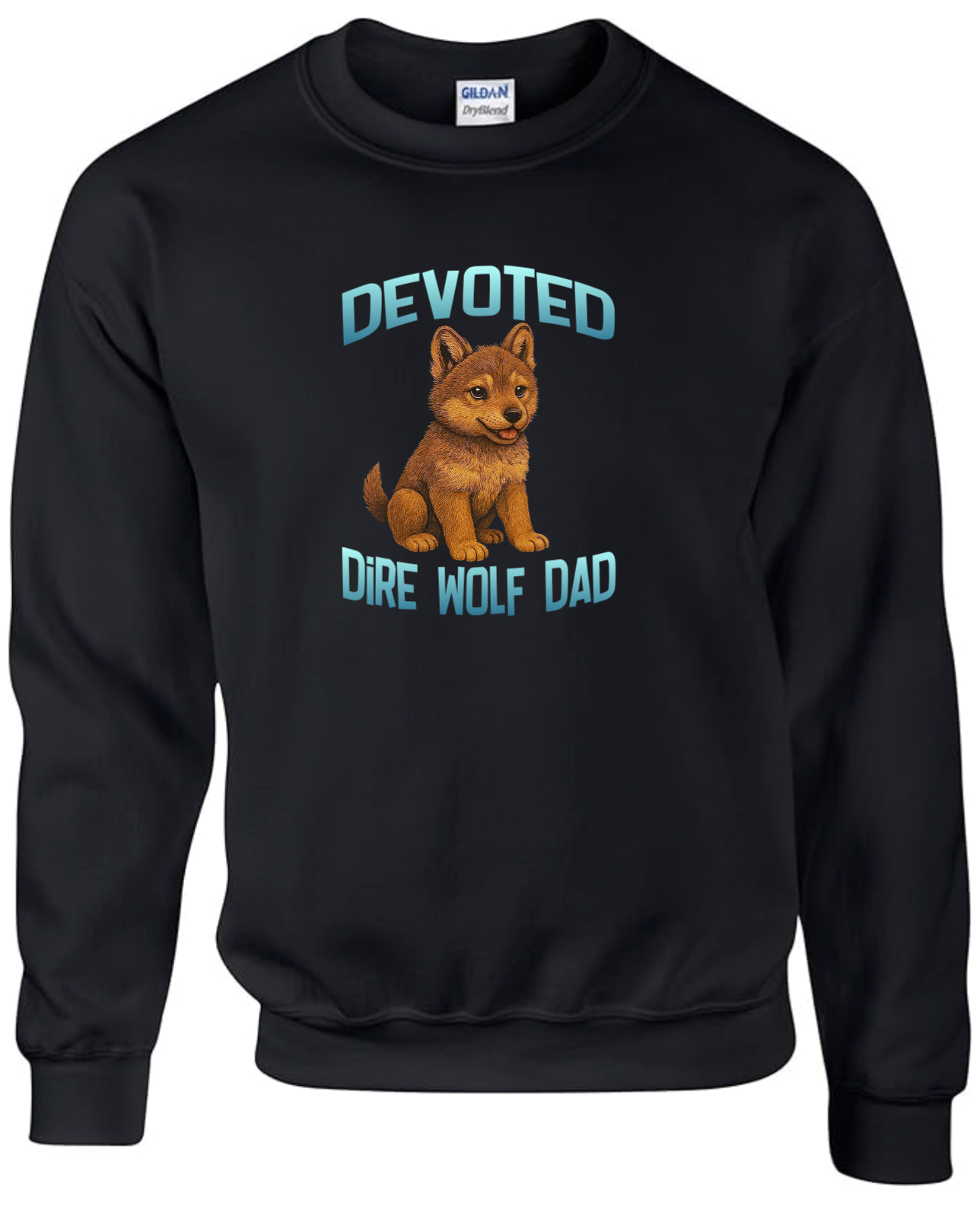 Devoted Dire Wolf Dad Design