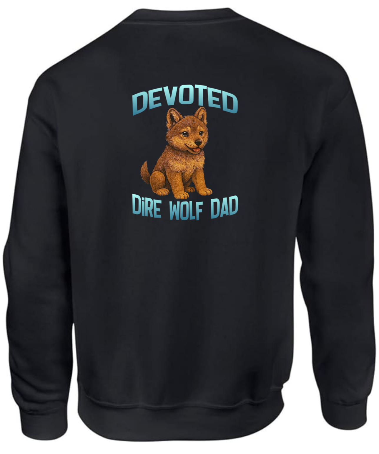 Devoted Dire Wolf Dad Design