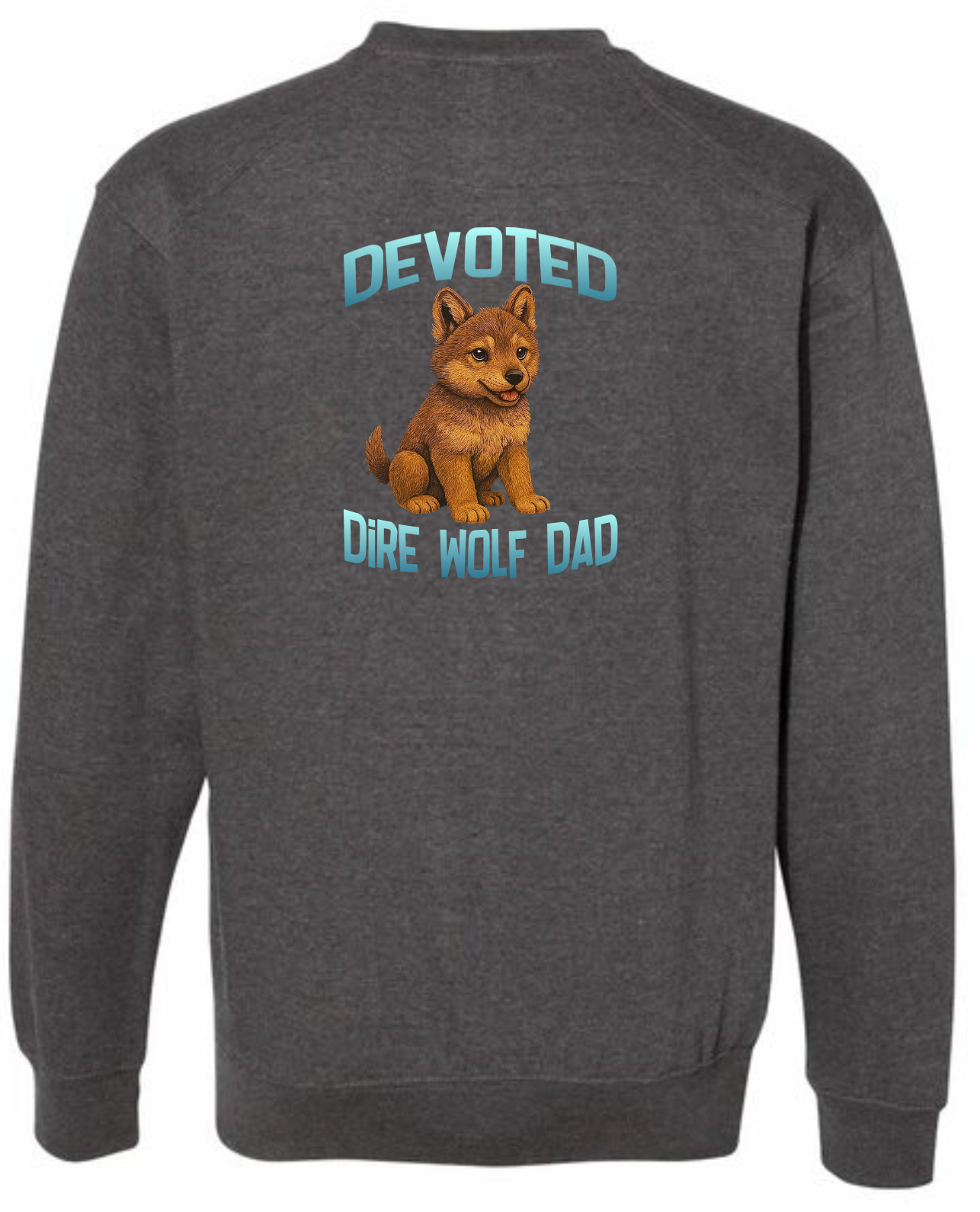 Devoted Dire Wolf Dad Design