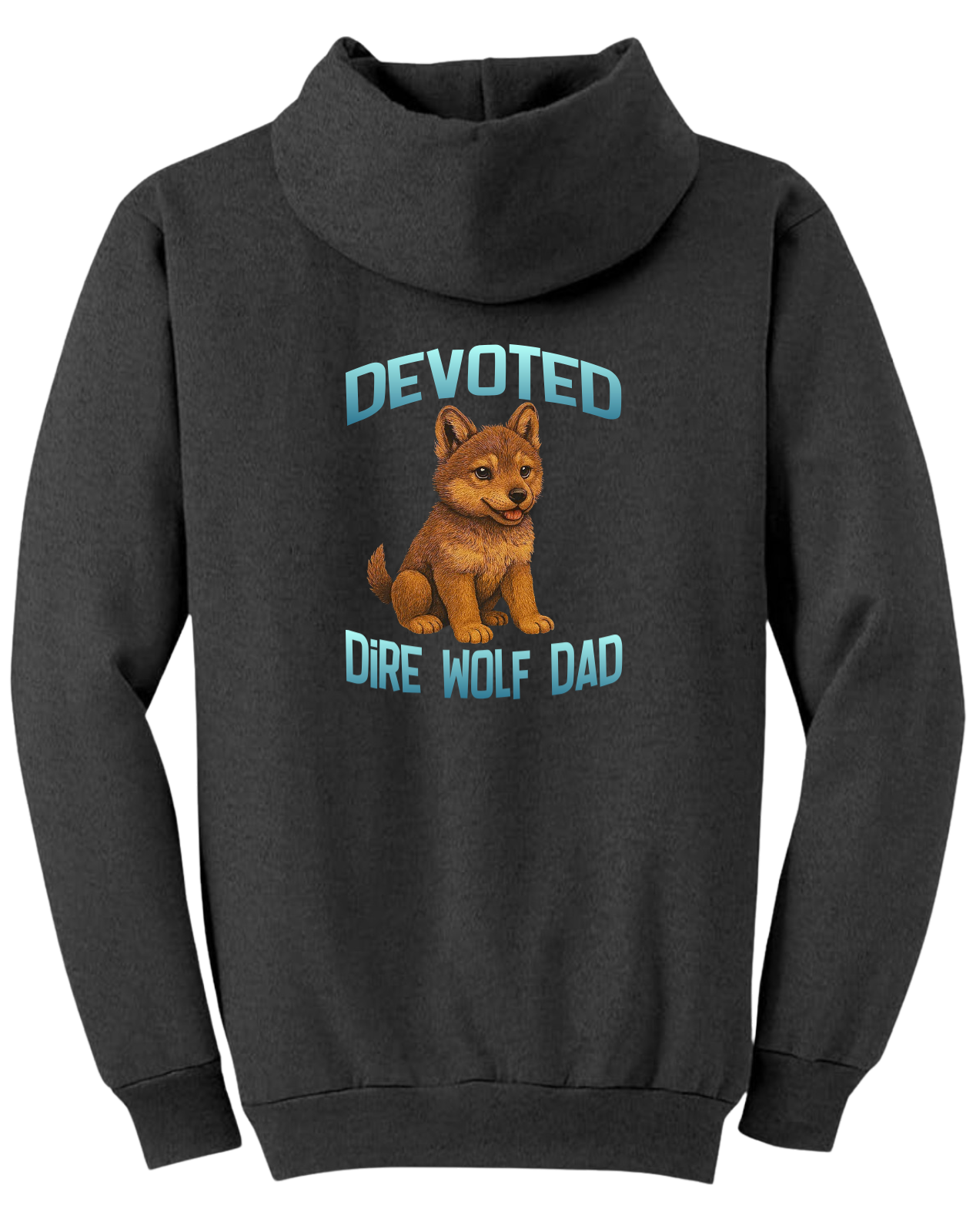 Devoted Dire Wolf Dad Design