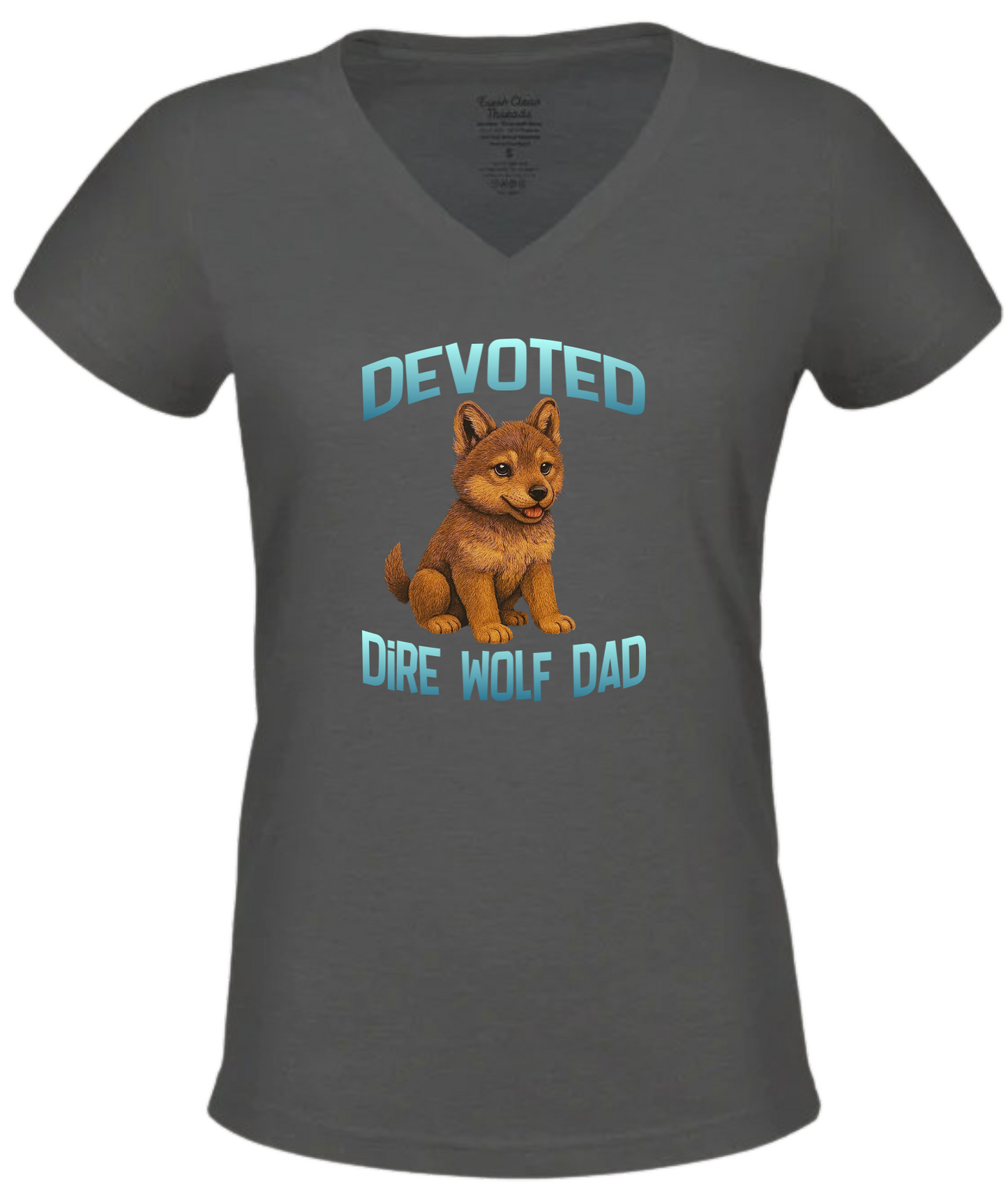 Devoted Dire Wolf Dad Design