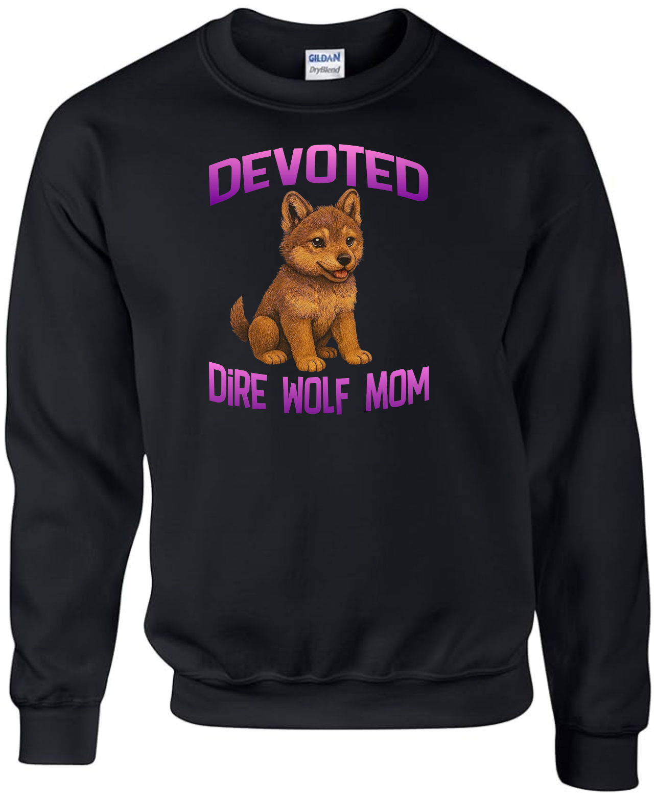 Devoted Dire Wolf Mom Design