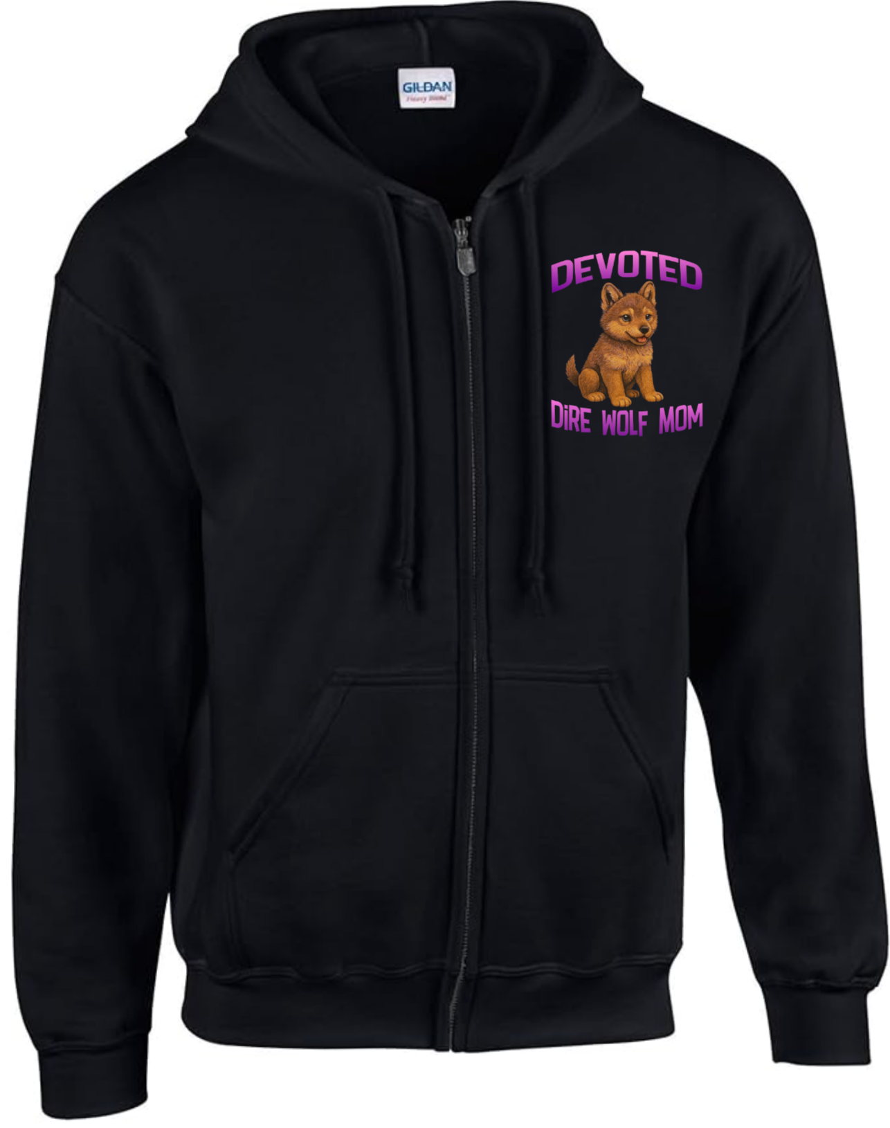 Devoted Dire Wolf Mom Design