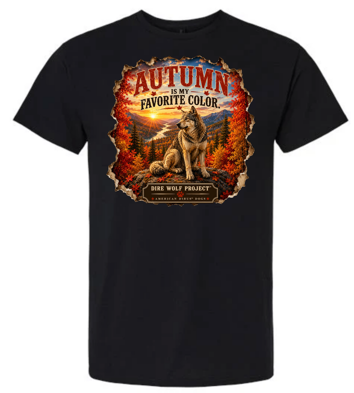 "Autumn is my Favorite Color" T-shirt Design