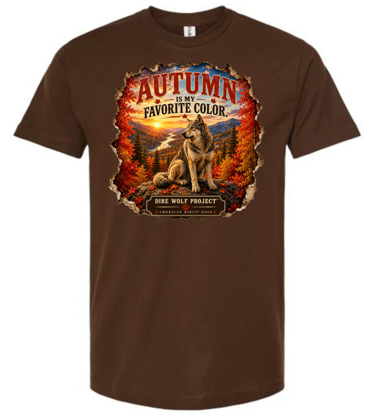 "Autumn is my Favorite Color" T-shirt Design