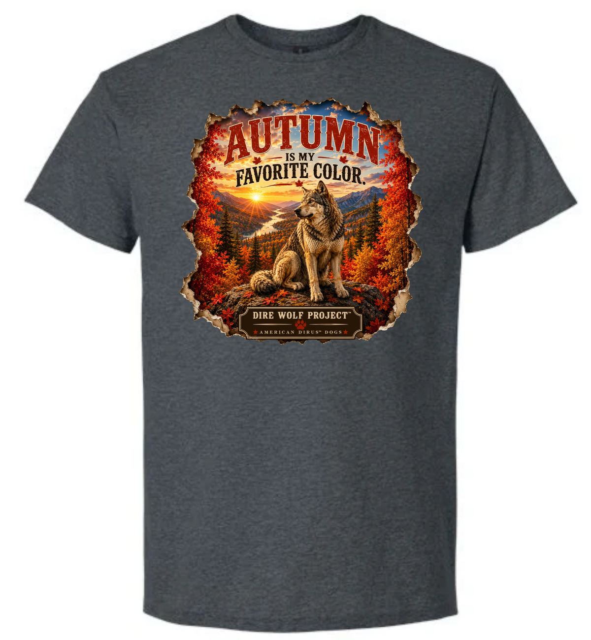 "Autumn is my Favorite Color" T-shirt Design