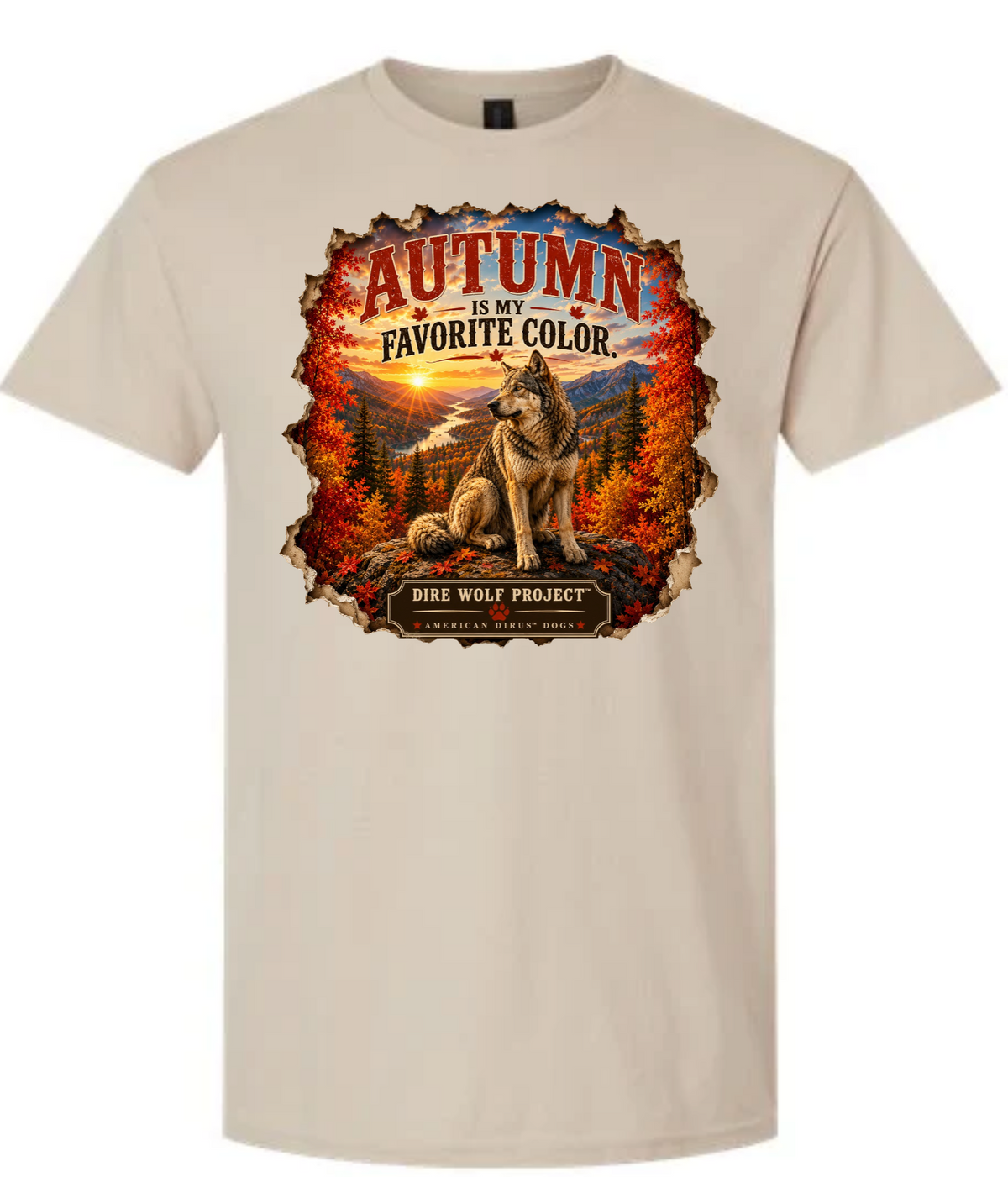 "Autumn is my Favorite Color" T-shirt Design