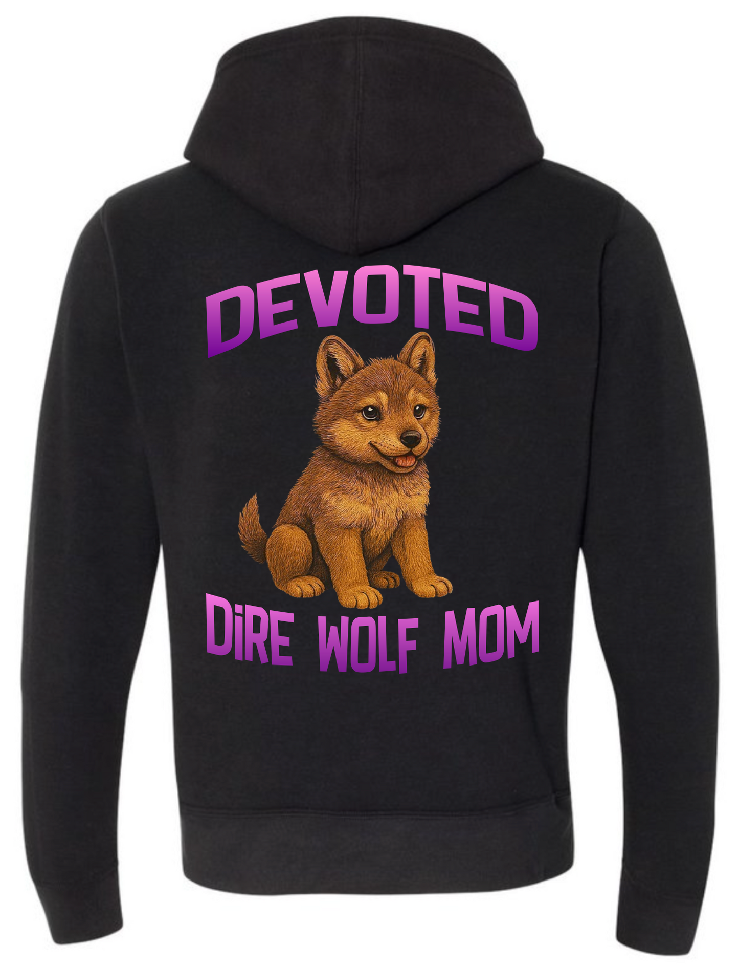 Devoted Dire Wolf Mom Design