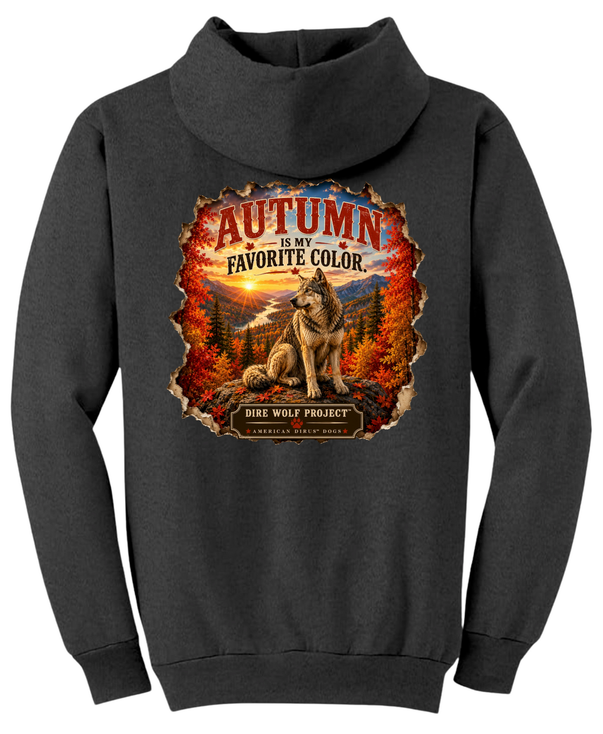 "Autumn is my Favorite Color" T-shirt Design