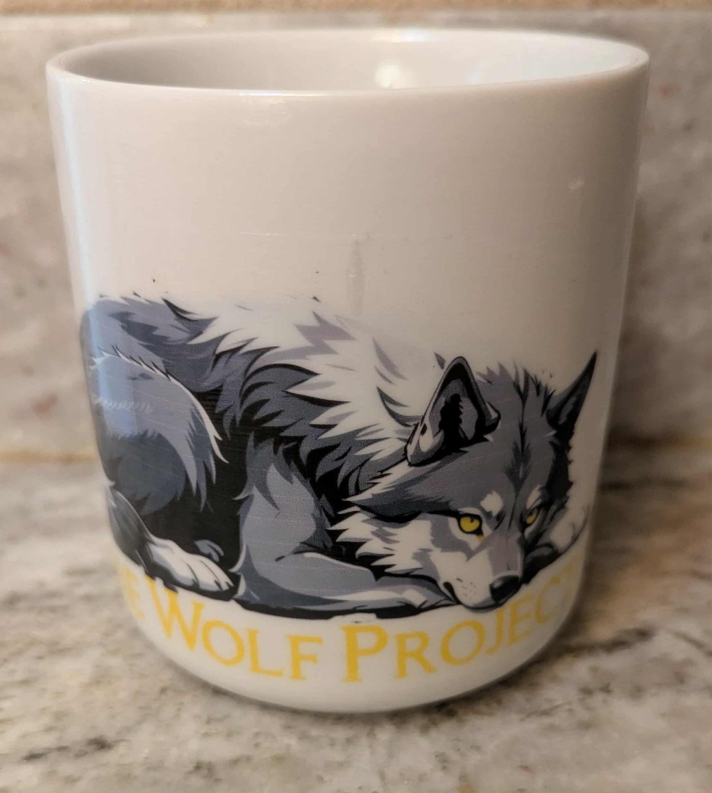 Dire Wolf Project™ 14 oz. Mug - Resting Dire Wolf - Collector's Edition Misprint Mug